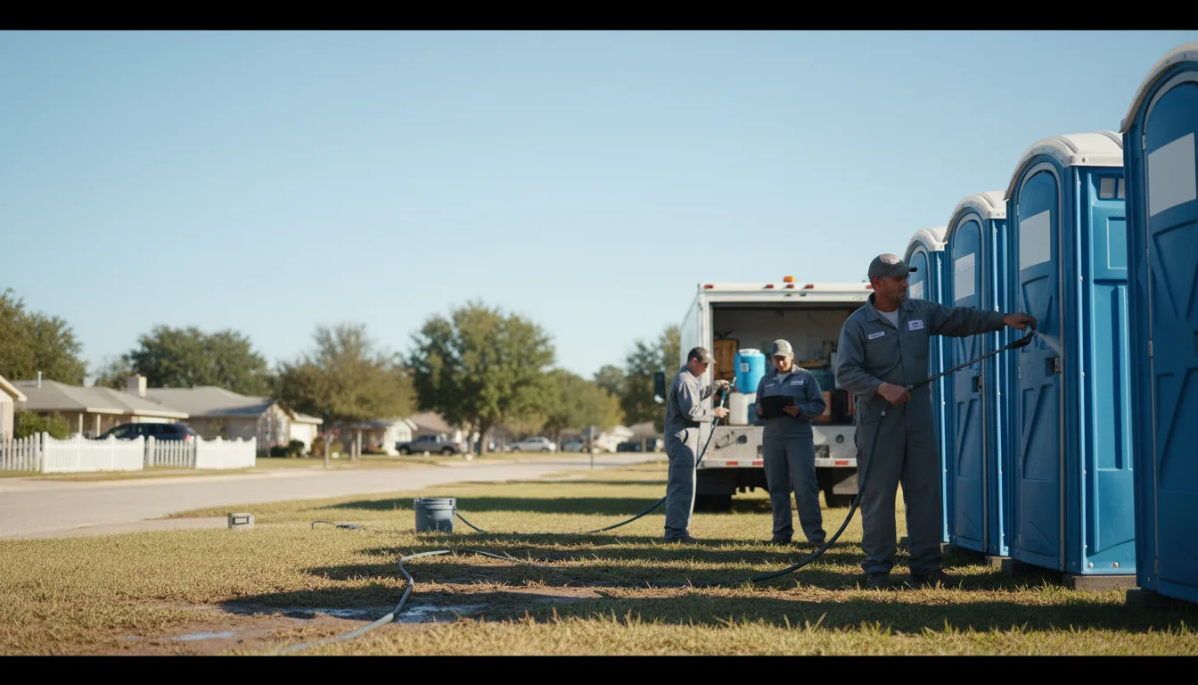 Long-Term Portable Toilet Rental in Leesville, SC near me